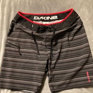 DAKINE BOARDSHORTS MENS SIZE 33. Black